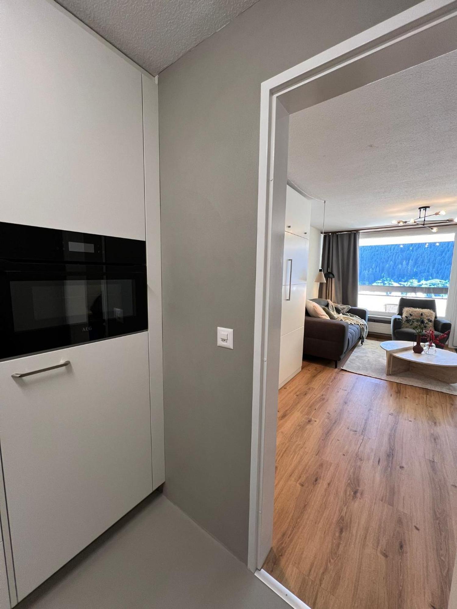 New Renovated Apartment In Center Of Davos Exteriör bild