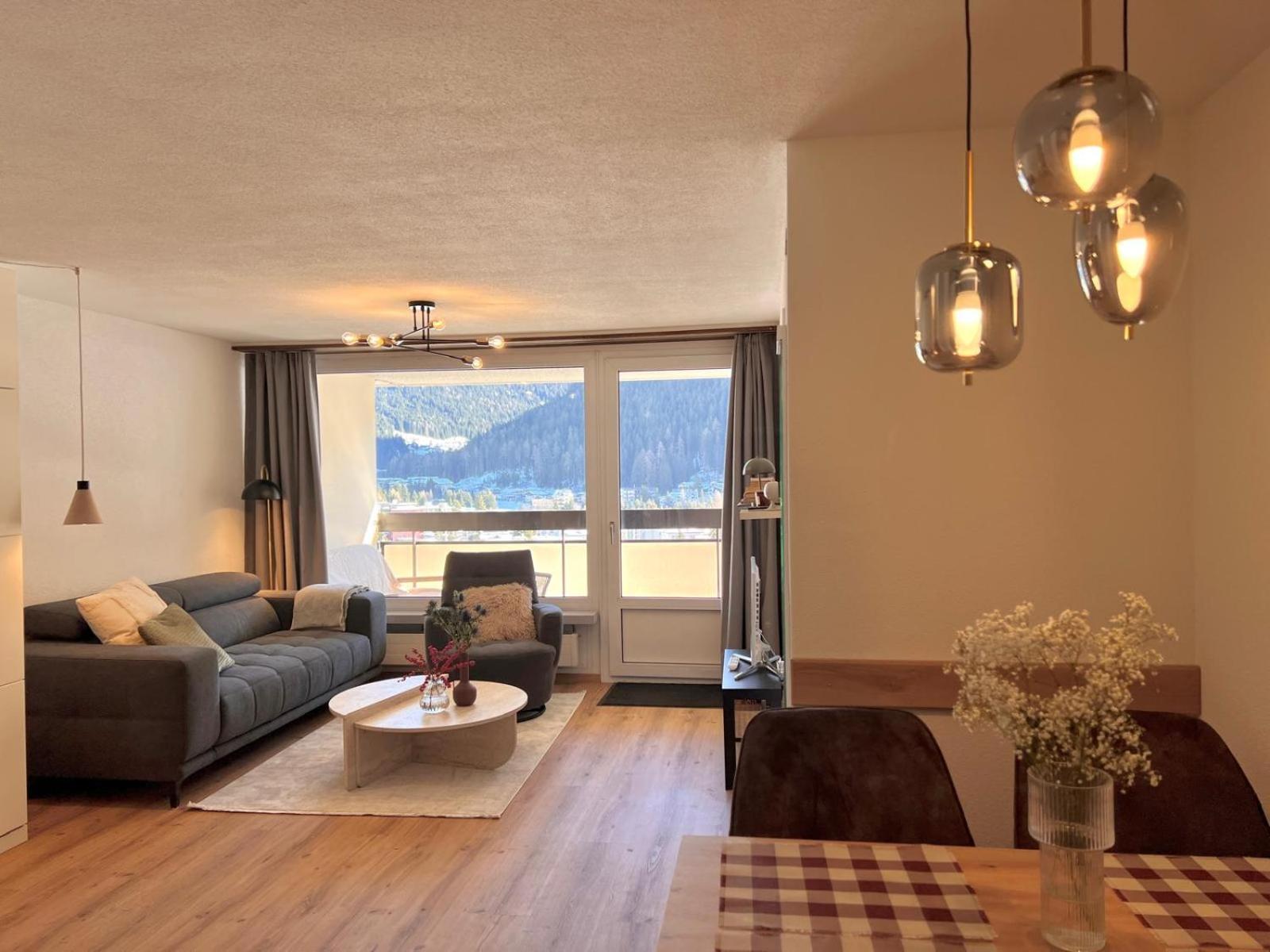 New Renovated Apartment In Center Of Davos Exteriör bild